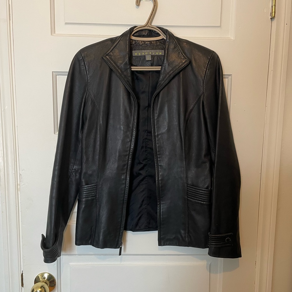 Kenneth Cole Reaction Leather Jacket